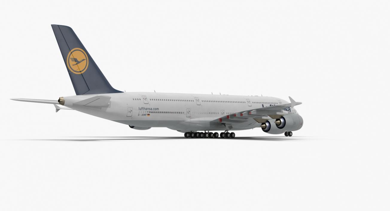 Airbus A380-1000 Air France 3D